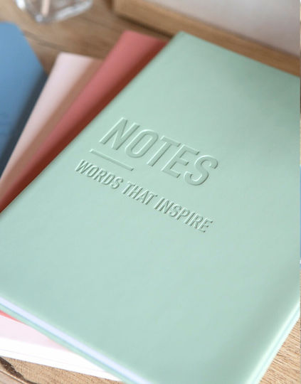 Letts Notizbuch 192 Blätter A5 Geregelt Grün