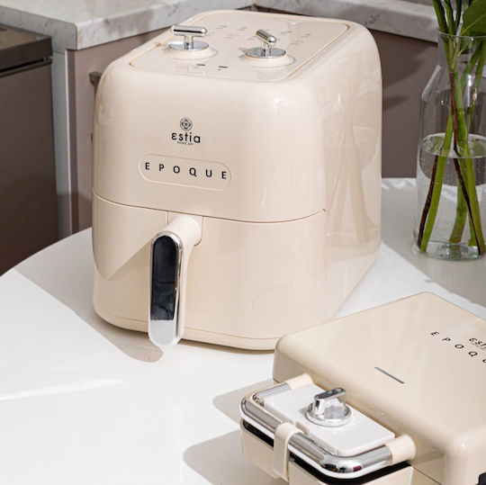 Estia Retro Epoque Air Fryer 5lt Beige