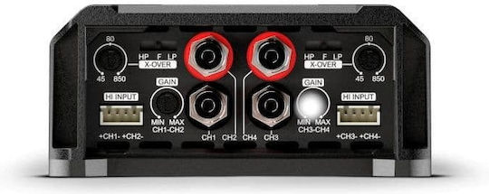 SounDigital Αυτός είναι ο Ενισχυτής Αυτοκινήτου 4 Kanäle