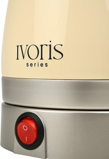 Electric Greek Coffee Pot IVORIS 1000W with 360° Detachable Base