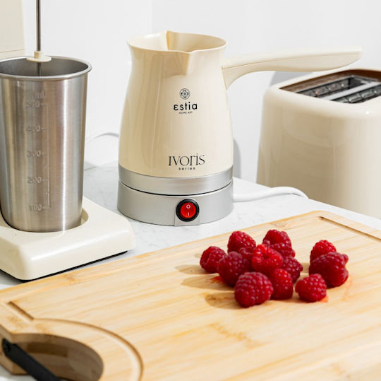 Electric Greek Coffee Pot IVORIS 1000W with 360° Detachable Base