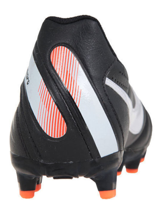 Nike Tiempo Natural IV Football Shoes with Cleats Black
