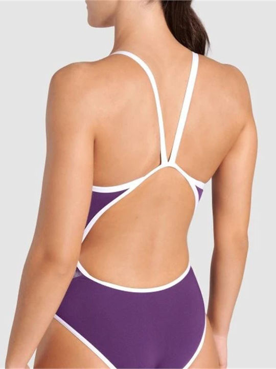 Arena Super Fl 005036-991 Women's One Piece Competition Swimsuit Purple