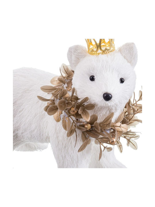 Polar Bear Hanging Ornament Bear Plastic White 20x22cm