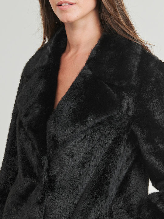 Women's Short Fur Black