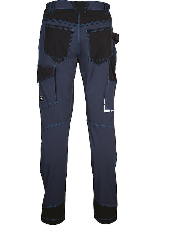 Cofra Stretch Hagfors Pantaloni De Lucru Albastru Marin