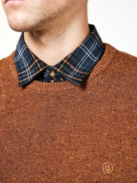 Langarm-Pullover Brown