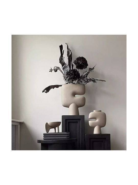101 Copenhagen Decorative Vase Beige 34x14x45cm