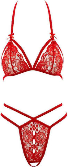 Lace Set Red M