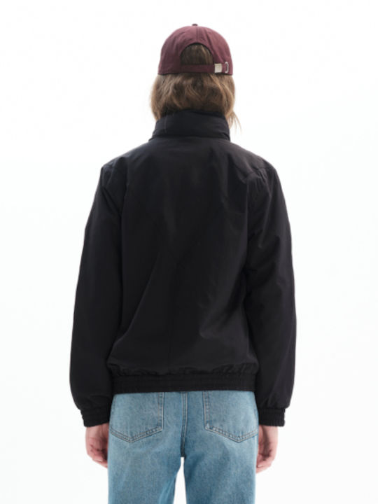 Basehit Jacket Bomber Black