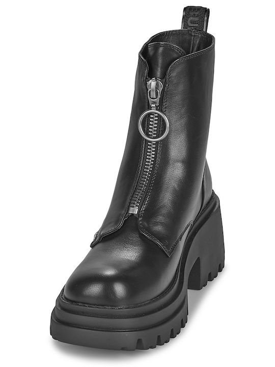 Stiefeletten Damen Schwarz