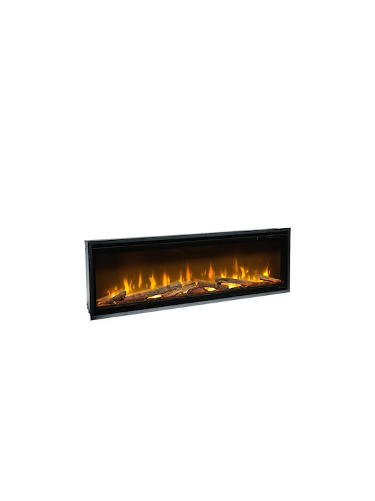 Dimplex Ignite Wall Mounted Electric Fireplace 1800W 156x42cm Black