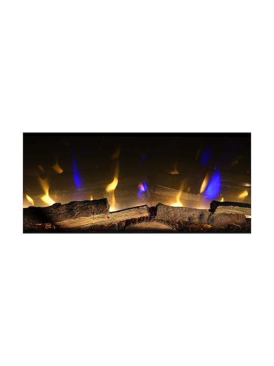 Dimplex Ignite Wall Mounted Electric Fireplace 1800W 156x42cm Black