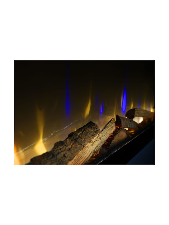 Dimplex Ignite Wall Mounted Electric Fireplace 1800W 130x42cm Black