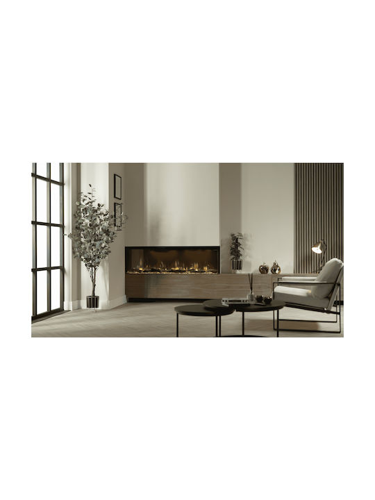 Dimplex Ignite Wall Mounted Electric Fireplace 2000W 157x61cm Black