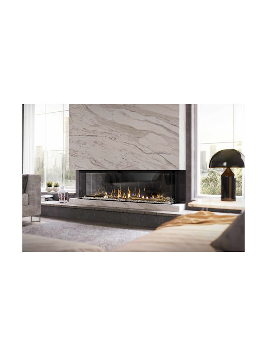 Dimplex Ignite Wall Mounted Electric Fireplace 2000W 157x61cm Black