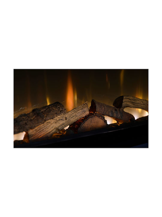 Dimplex Ignite Wall Mounted Electric Fireplace 1800W 130x42cm Black