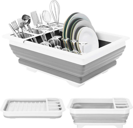 Silicone White Sink Strainer 36x31x12cm