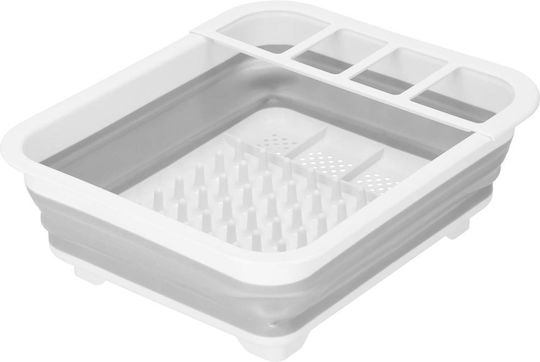 Silicone White Sink Strainer 36x31x12cm