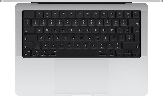 Apple MacBook Pro 2024 14,2 Zoll Retina Display 120Hz M4 Pro 12-Kern 24GB 512GB SSD 16-Kern GPU mit Ladegerät 70W Silber GR Tastatur