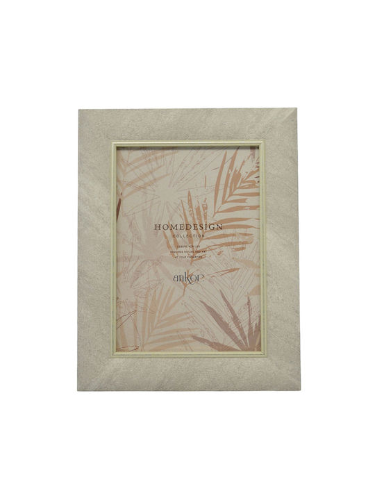 Ankor Frame Plastic 10cmx15cm with Beige Frame