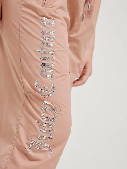 Juicy Couture Diamante Logo Долнище на анцуг Cafe Au Lait