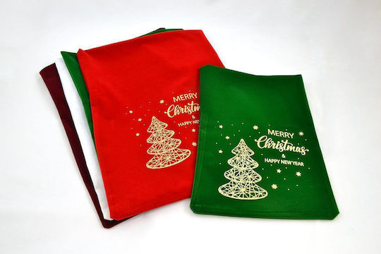 LiebeQueen Stoff Weihnachtlich Beutel für Geschenke Blau