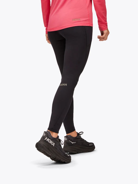 Hoka Women's Running Legging with Fleece Lining Black