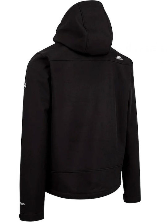 Winter Jacke Softshell Wasserdicht und Winddicht Black