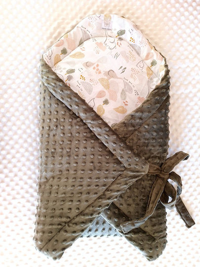 BabyValia Decke Wickeltücher für Kinderzimmer Khaki Khaki 75x75cm
