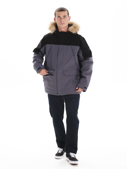 Winter Jacke Wasserdicht und Winddicht Blau