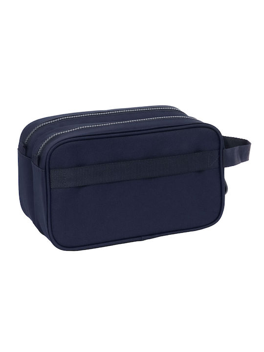 Safta Toiletry Bag in Navy Blue color 26cm