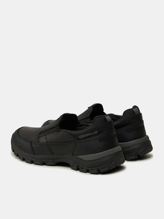 Leder Herren Freizeitschuhe Anatomisch Schwarz