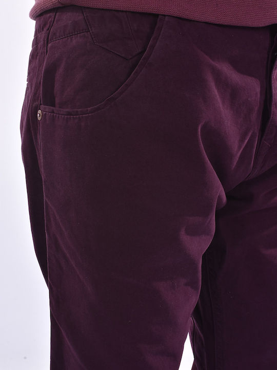 Pantaloni Bordeaux