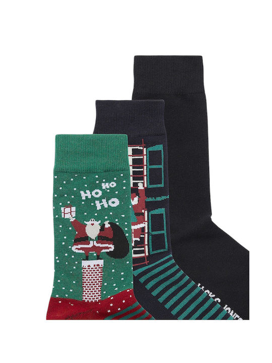 Jack & Jones Men's Christmas Socks Scarlet Sage 3Pack