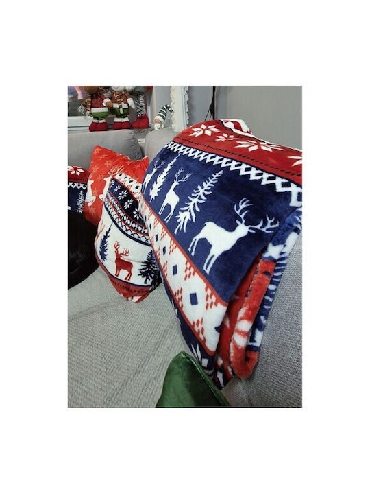 Ruhhy Κουβέρτα Fleece Μονή 160x200εκ. Πολύχρωμη