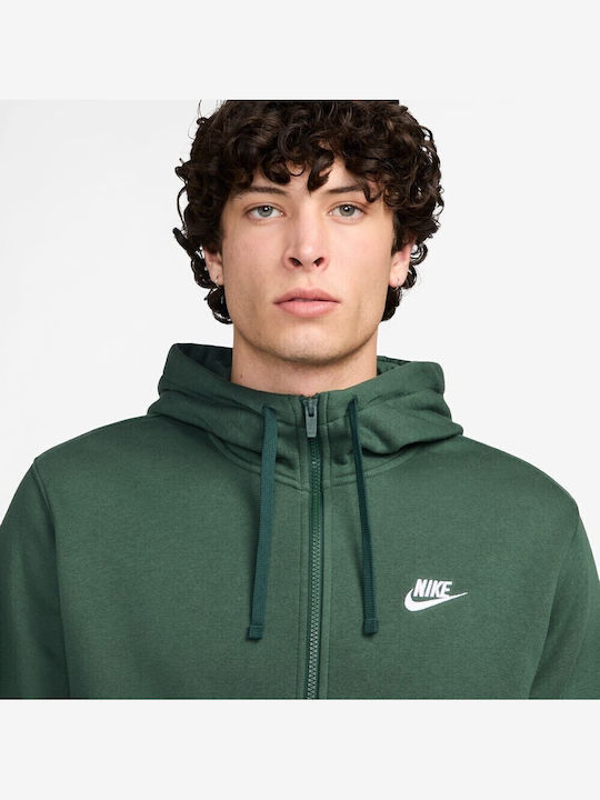 Cardigan With Hood Green