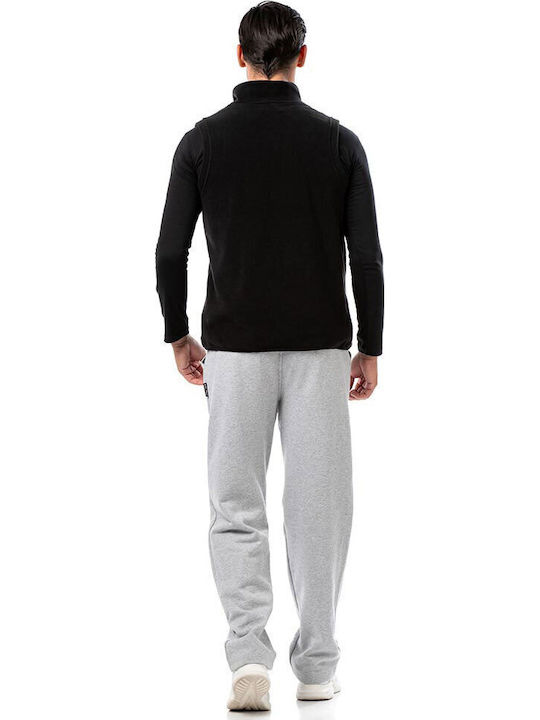 Ανδρική Ζακέτα Fleece Μαύρη