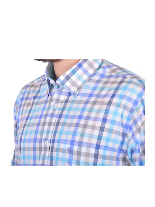 Langärmlig Hemd Sky Blue