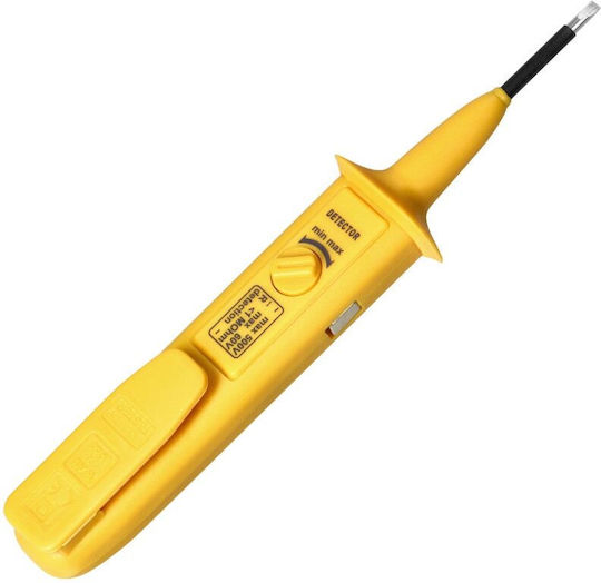 Orno Fazer 777 Electronic Multifunction Tester 3-500v Ac Dc Continuity Testing 3 X Lr44 Yellow