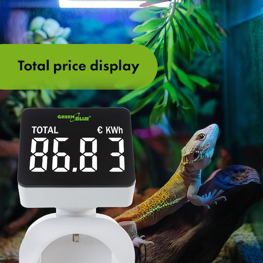 Green Blue Electric Meter Sockets for Maximum Power up to 3.68kW