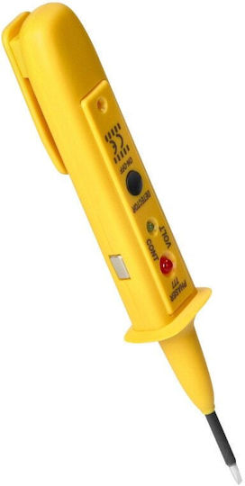 Orno Fazer 777 Electronic Multifunction Tester 3-500v Ac Dc Continuity Testing 3 X Lr44 Yellow