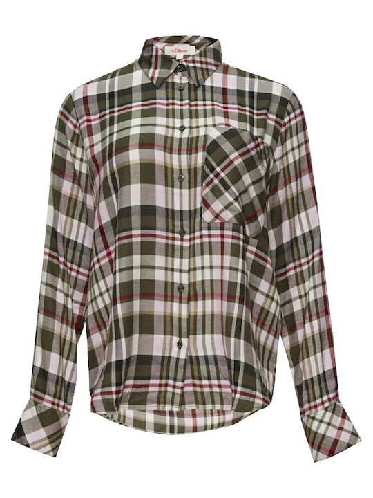 Women's Checked Long Sleeve Shirt