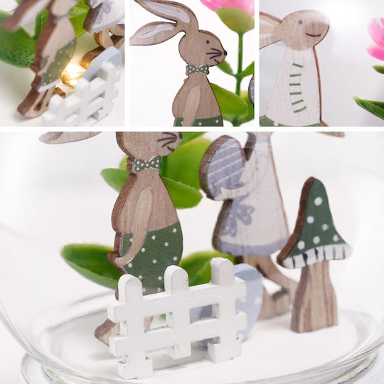 Valery Madelyn Oster Kaninchen Holz 9x8x8Stück Set 2Stück