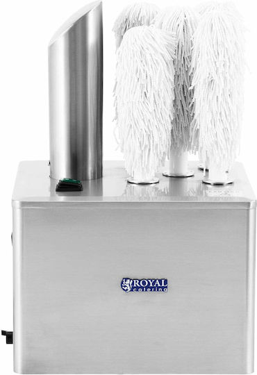 Glass Polishing Machine Polishing Glasses Goblets 5 Brushes 1320 W