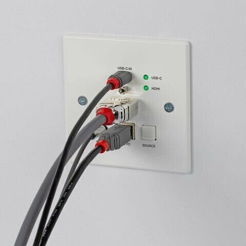 Lindy Lindy KVM Audio Serial Infrared Extender HDBaseT 2.0 Network Socket