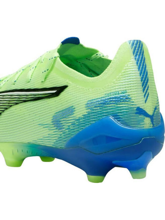 PUMA Ultra 5 Ultimate Ποδοσφαιρικά Παπούτσια με Τάπες FG Πράσινα PUMA Ultra 5 Ultimate Ποδοσφαιρικά Παπούτσια με Τάπες FG Πράσινα