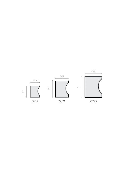 Zogometal 27 Knob Furniture made of Metallic Matt Nickel D21mm 27 1pcs
