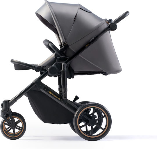 Kinderkraft Prime 2 Adjustable 2 in 1 Baby Stroller Suitable for Newborn Shadow Grey