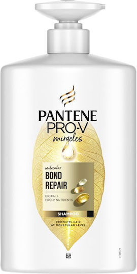 Pantene Pro-v Miracles Molecular Bond Repair Shampoos Reconstruction/Nourishment for Damaged Hair 1000ml